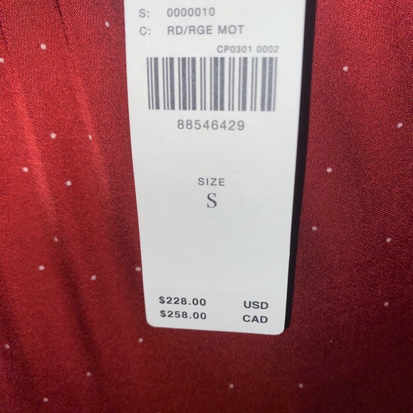 FARM RIO X ANTHROPOLOGIE ONE-SHOULDER PRINTED SATIN JUMPSUIT - Picture 14 of 14